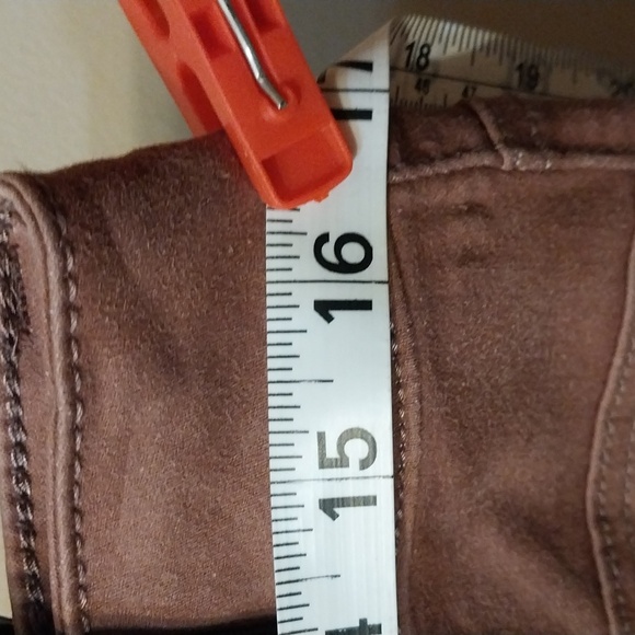 Brown Maurices Jeggings Size L - Picture 8 of 9